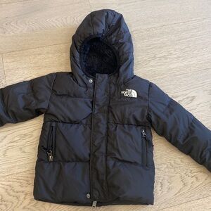 The North Face down hooded jacket - size 2T
